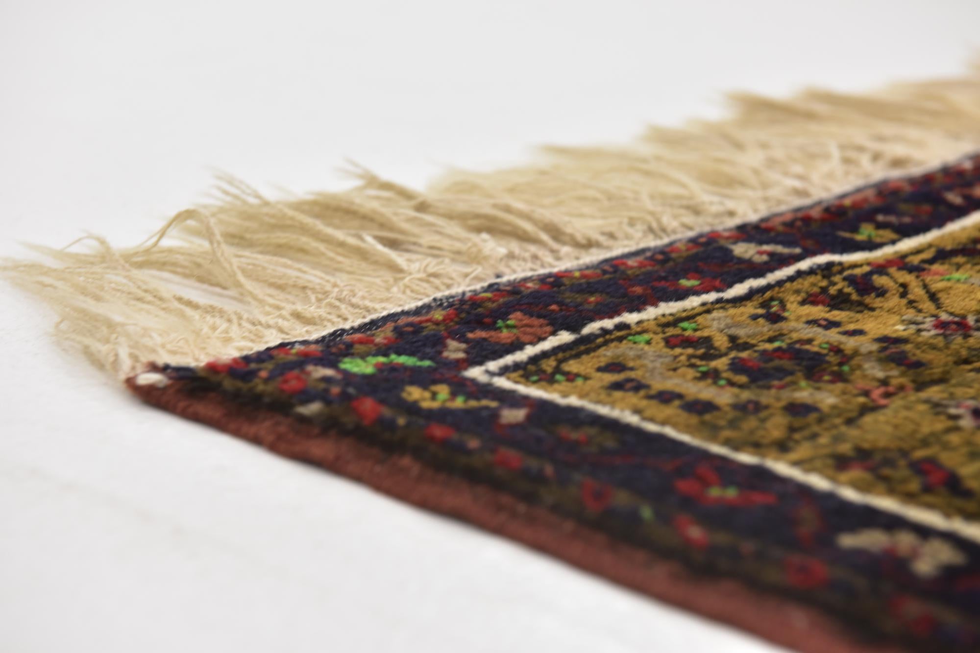 4' x 6' 6 Hand Knotted Anatolian Wool Rug