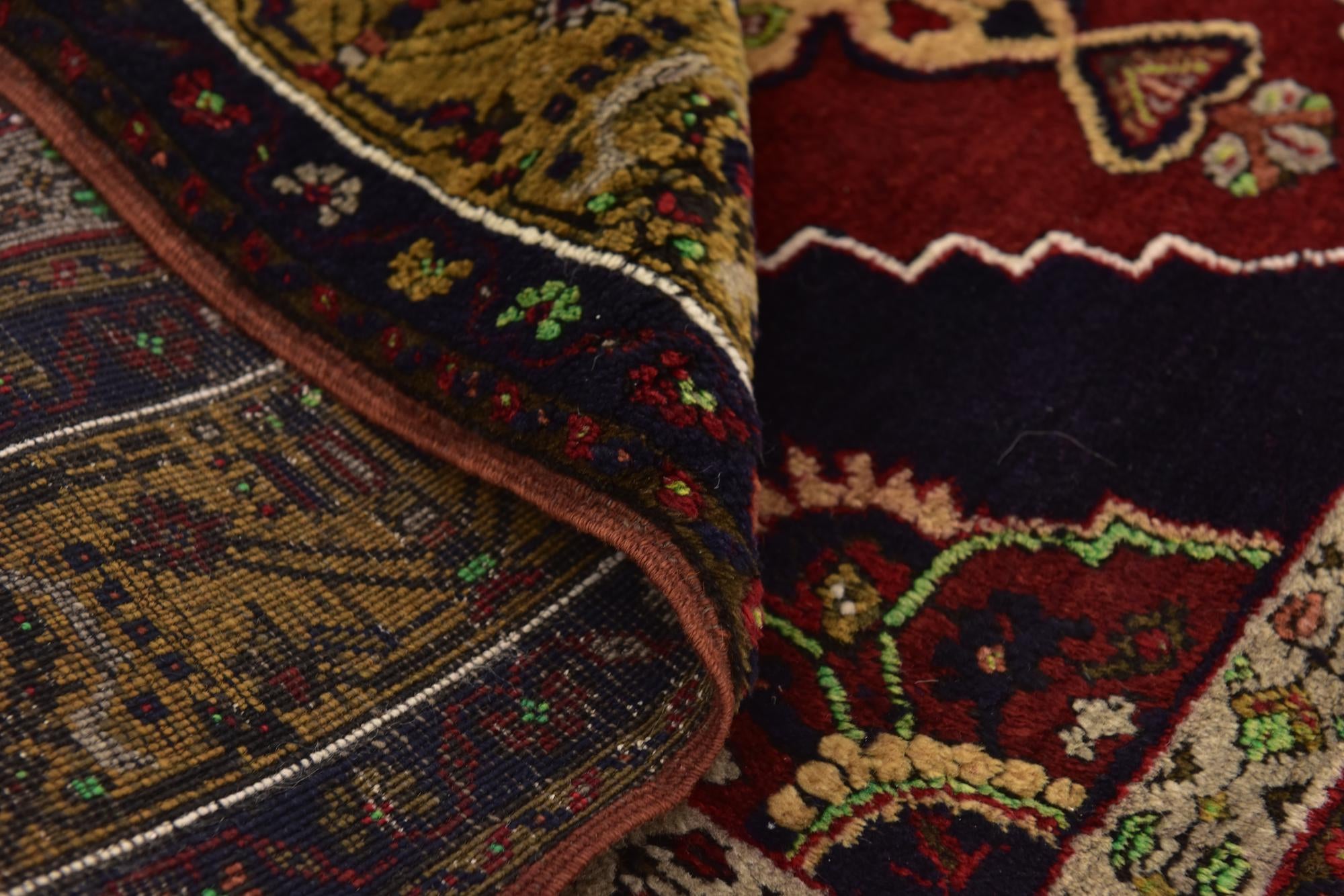 4' x 6' 6 Hand Knotted Anatolian Wool Rug