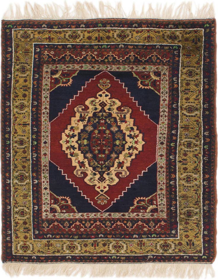 Detail image of 4' x 6' 6 Hand Knotted Anatolian Wool Rug