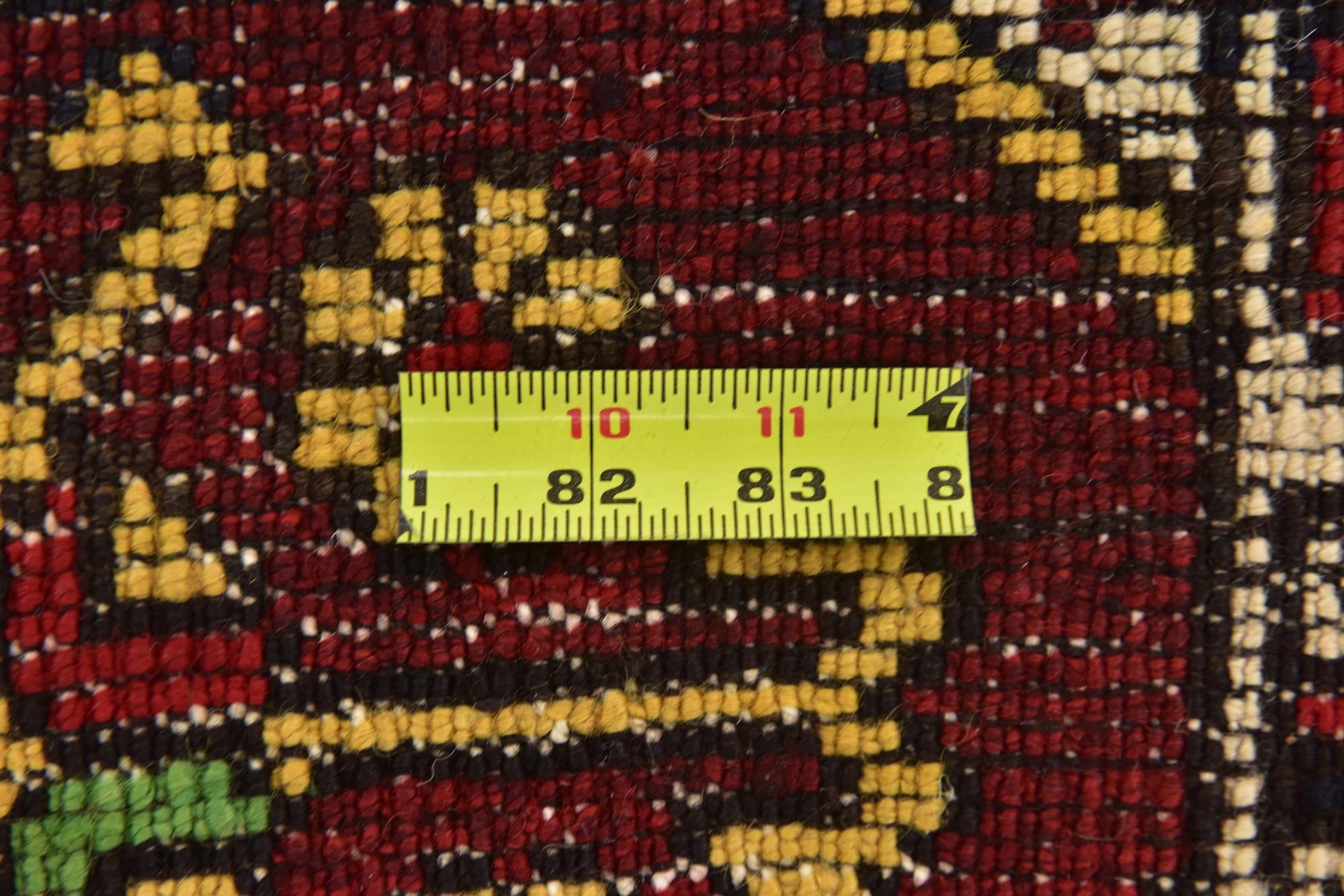4' 2 x 6' 8 Hand Knotted Anatolian Wool Rug