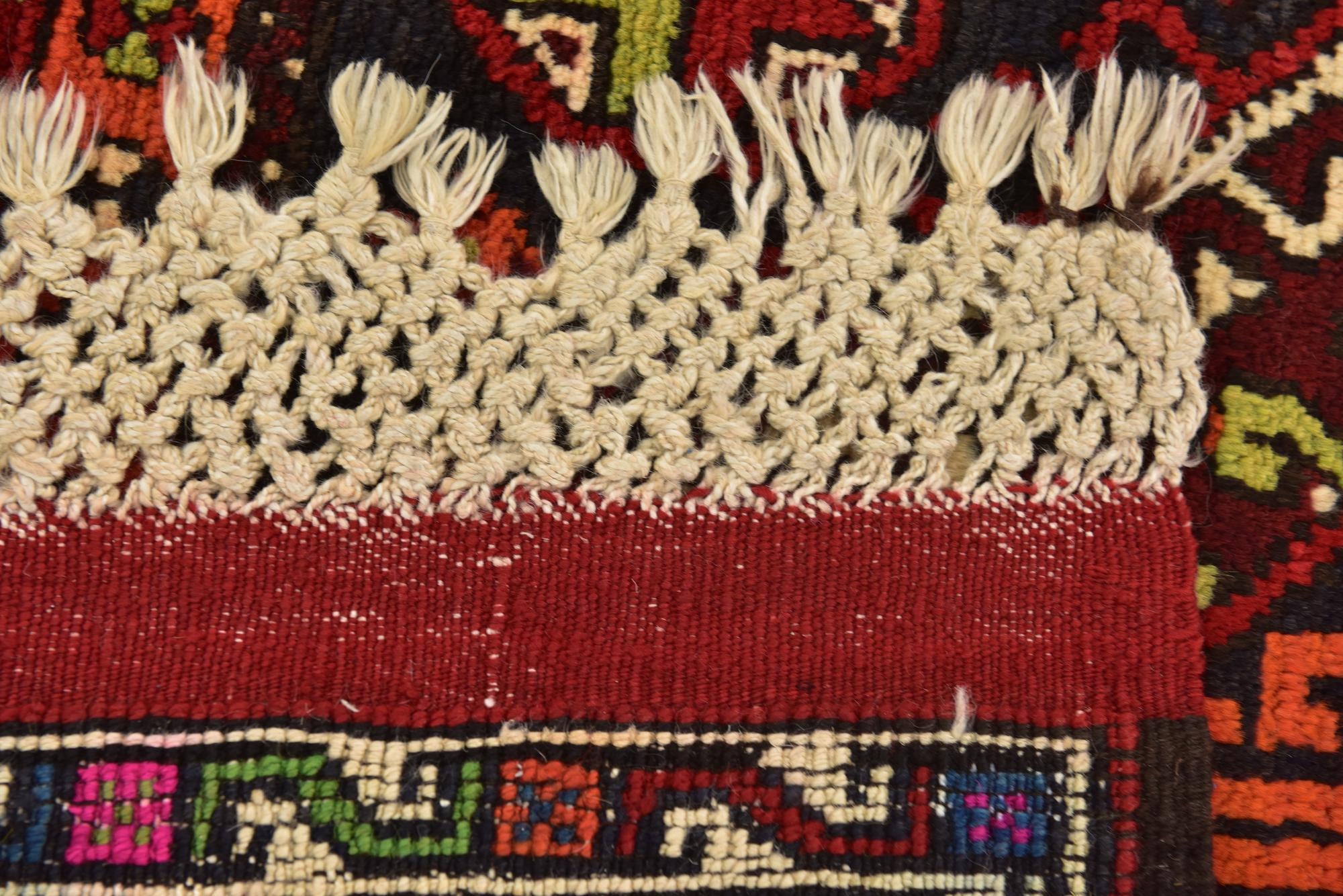 4' 2 x 6' 8 Hand Knotted Anatolian Wool Rug