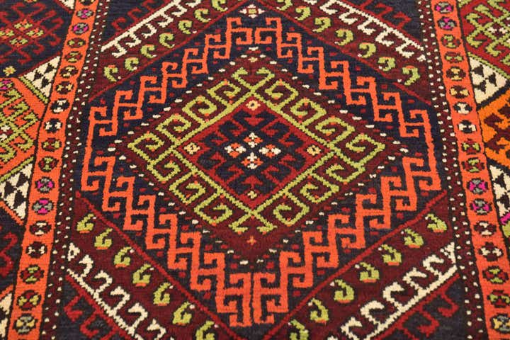 4' 2 x 6' 8 Hand Knotted Anatolian Wool Rug