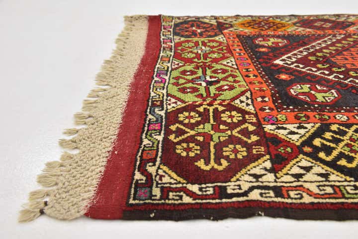 4' 2 x 6' 8 Hand Knotted Anatolian Wool Rug