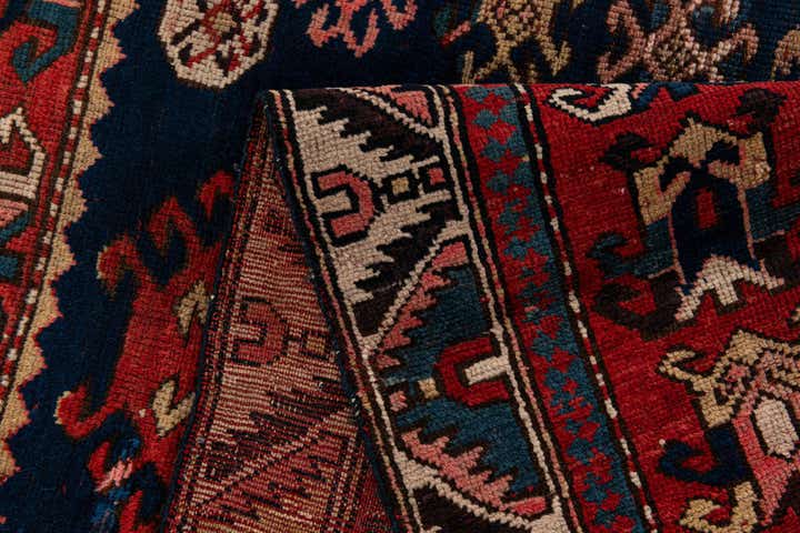 4' 1 x 5' 10 Hand Knotted Anatolian Oriental Wool Rug