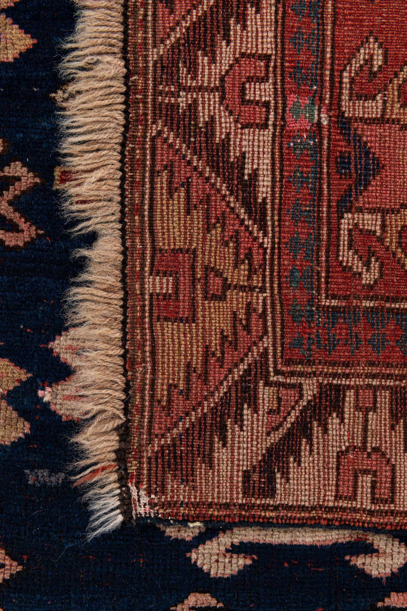 4' 1 x 5' 10 Hand Knotted Anatolian Oriental Wool Rug