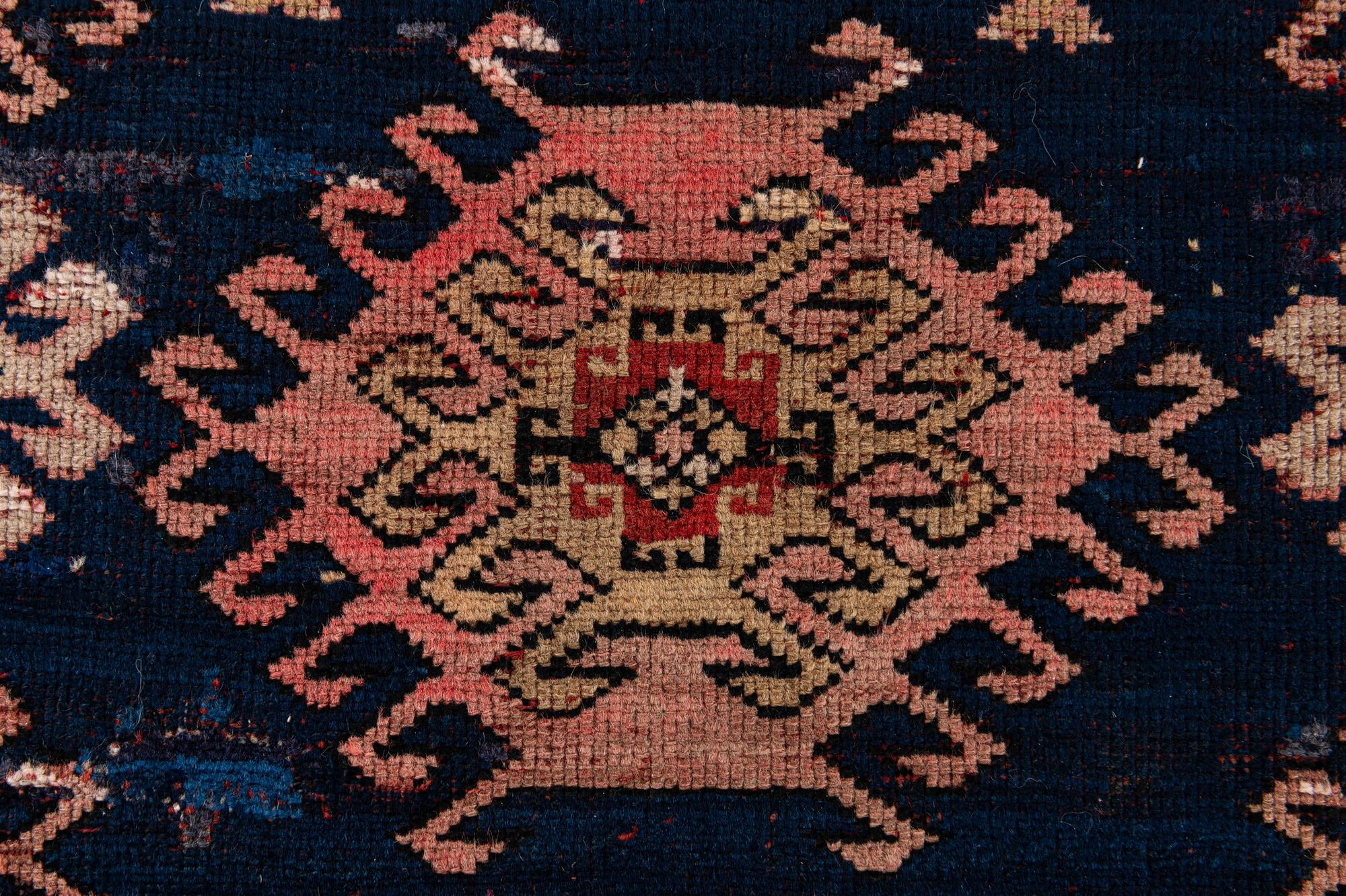 4' 1 x 5' 10 Hand Knotted Anatolian Oriental Wool Rug