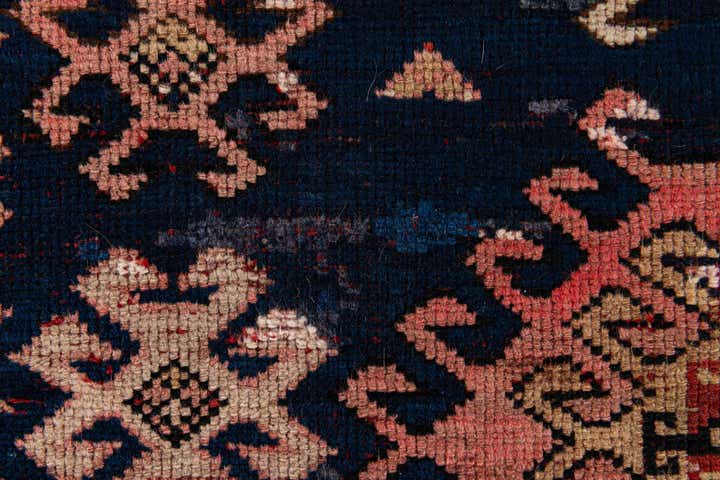 4' 1 x 5' 10 Hand Knotted Anatolian Oriental Wool Rug