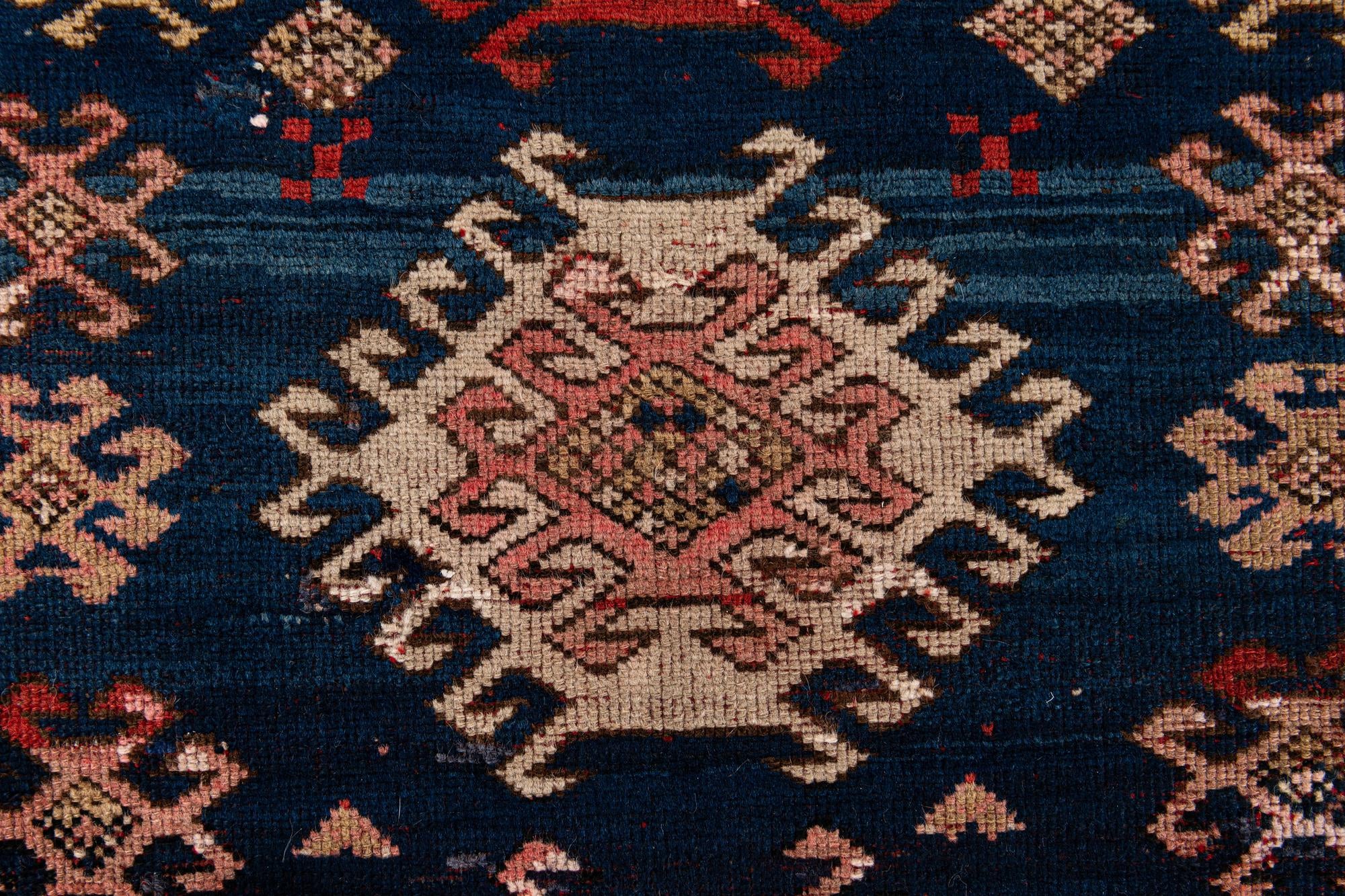 4' 1 x 5' 10 Hand Knotted Anatolian Oriental Wool Rug