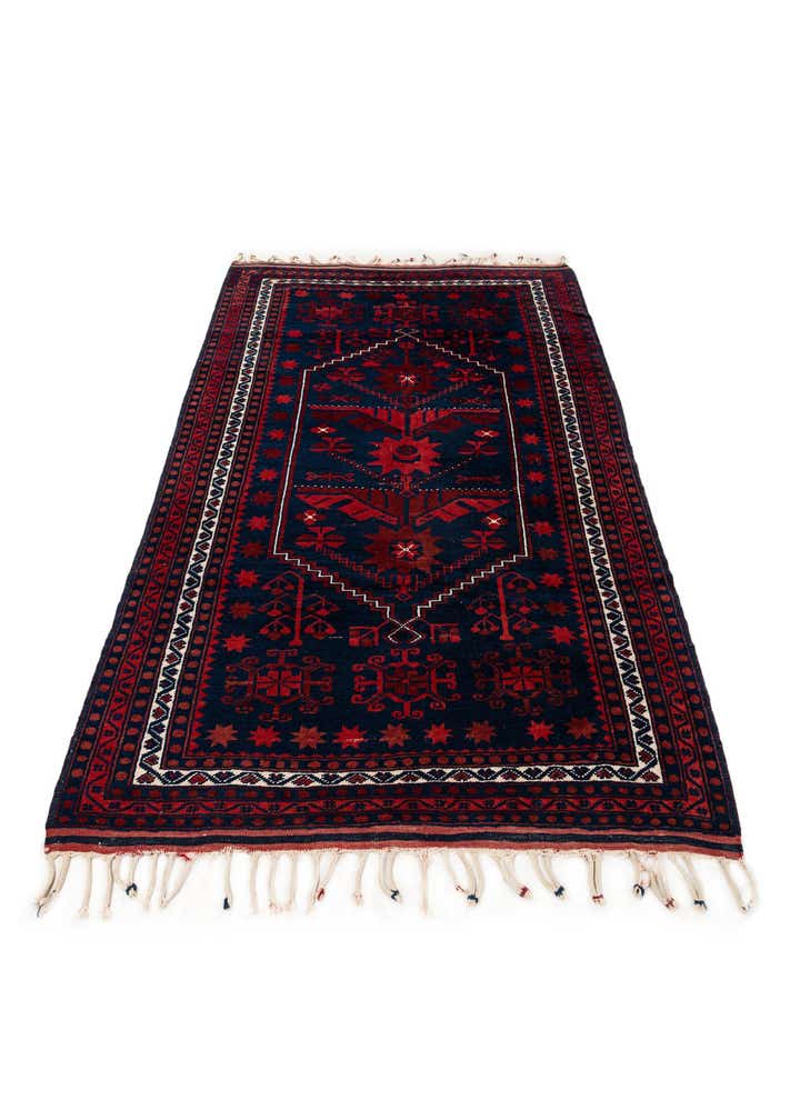 3' 7 x 6' Hand Knotted Anatolian Wool Rug