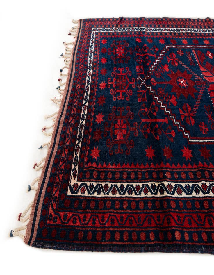 Detail image of 3' 7 x 6'  Hand Knotted Anatolian Wool Rug