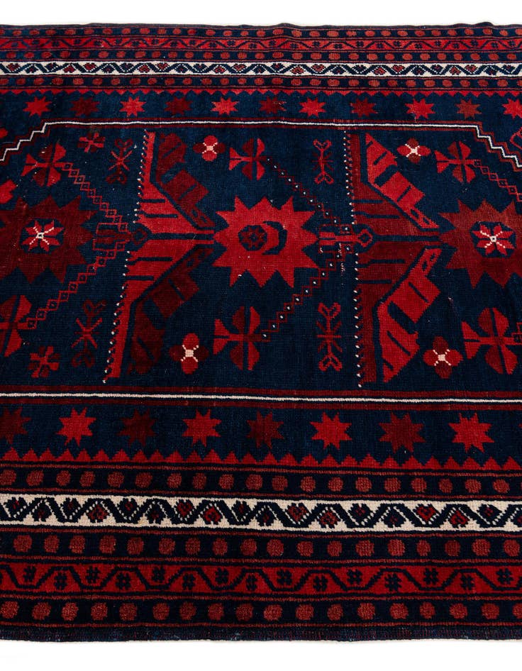 Detail image of 3' 7 x 6' Hand Knotted Anatolian Wool Rug