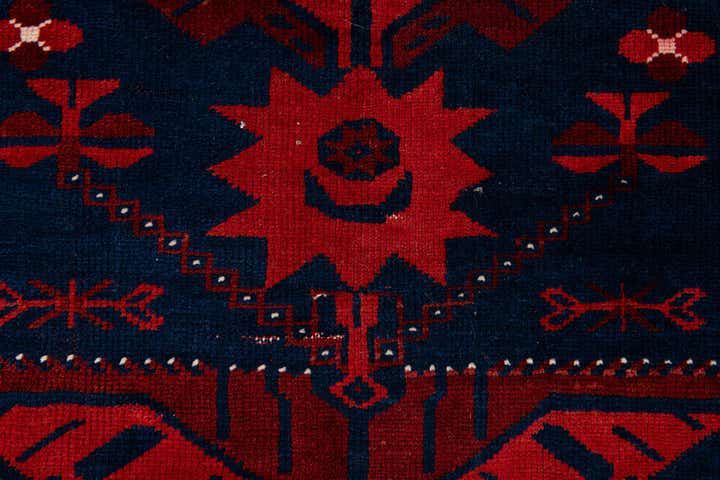 3' 7 x 6' Hand Knotted Anatolian Wool Rug