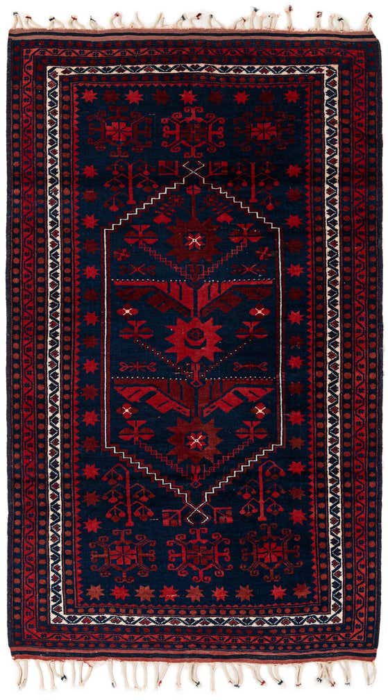 3' 7 x 6' Hand Knotted Anatolian Wool Rug