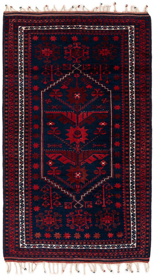 Detail image of 3' 7 x 6' Hand Knotted Anatolian Wool Rug