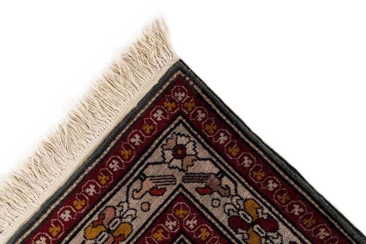 3' 2 x 5' 7 Hand Knotted Anatolian Wool Rug