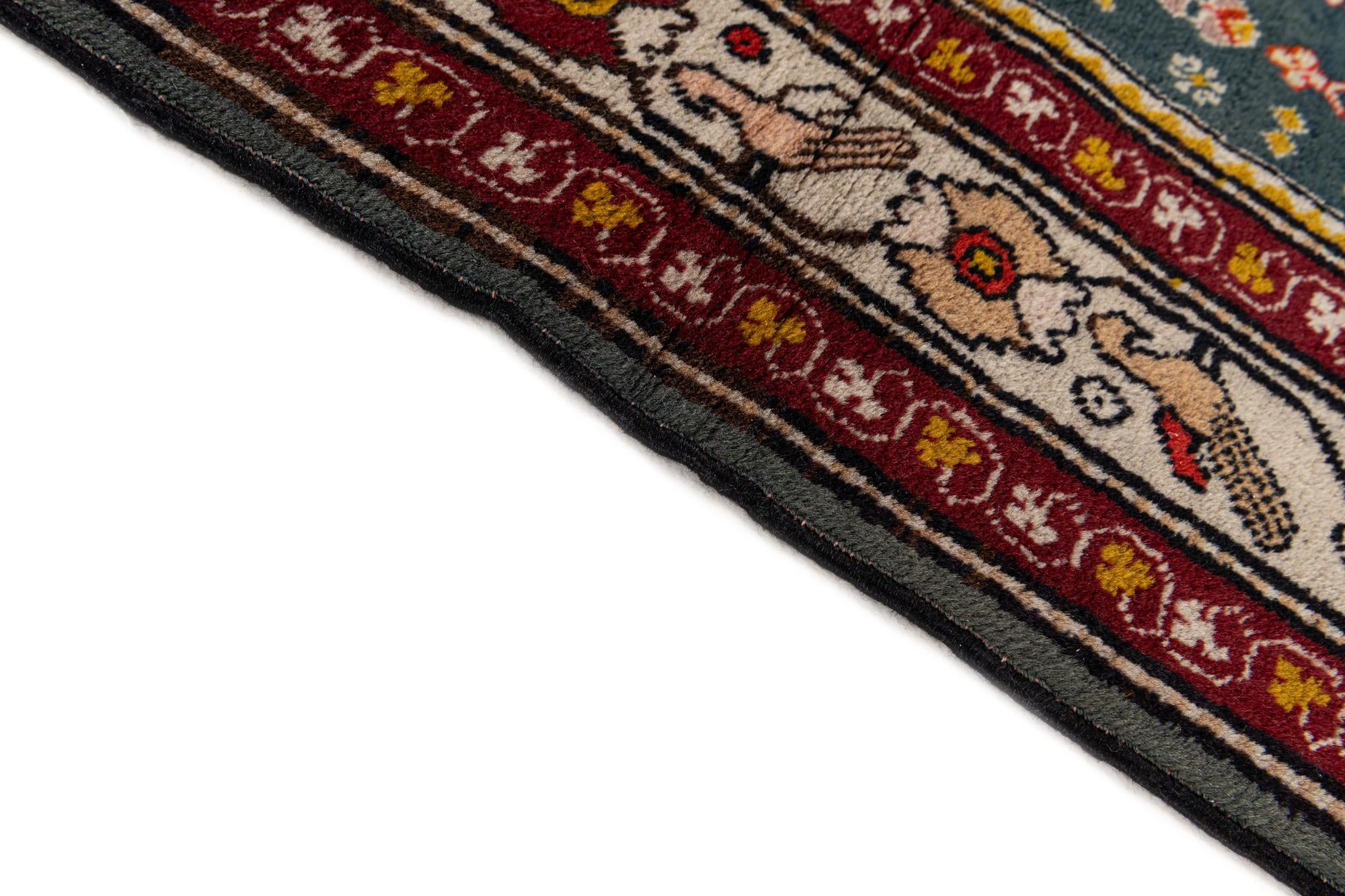 3' 2 x 5' 7 Hand Knotted Anatolian Wool Rug