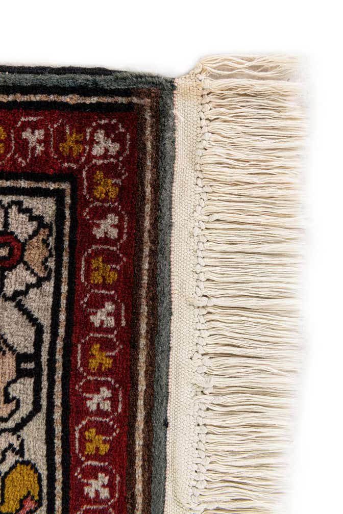 3' 2 x 5' 7 Hand Knotted Anatolian Wool Rug