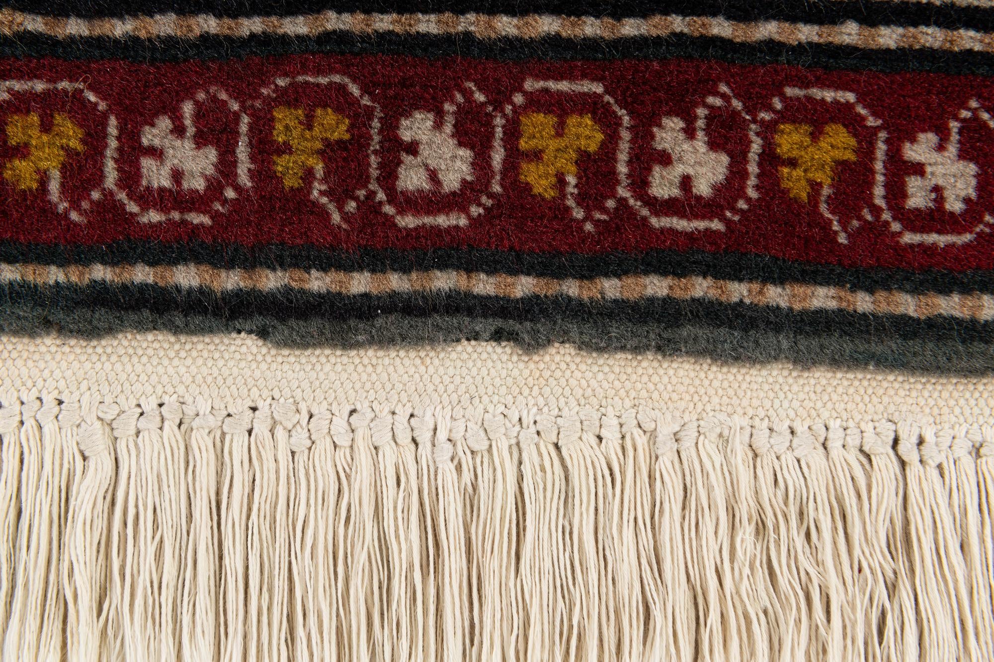 3' 2 x 5' 7 Hand Knotted Anatolian Wool Rug