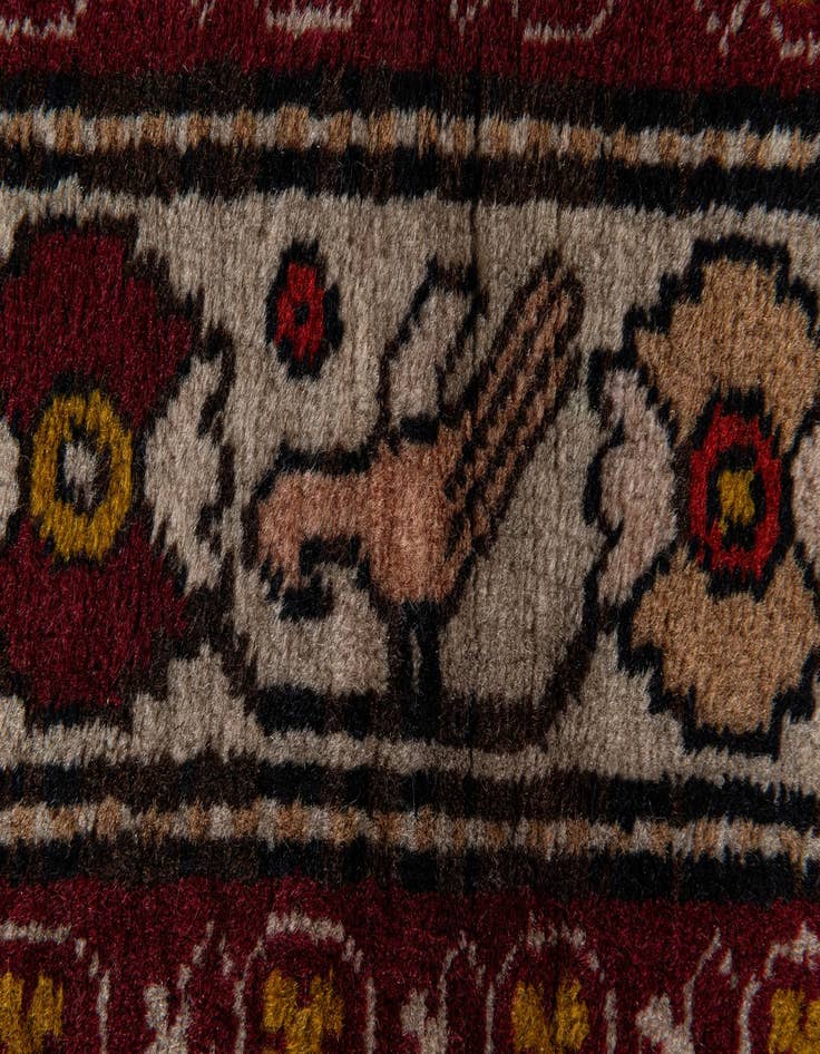 Detail image of 3' 2 x 5' 7  Hand Knotted Anatolian Wool Rug