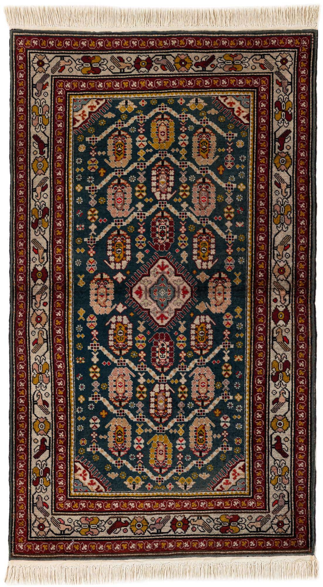 3' 2 x 5' 7 Hand Knotted Anatolian Wool Rug