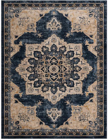 Navy Blue Arcadia Rug