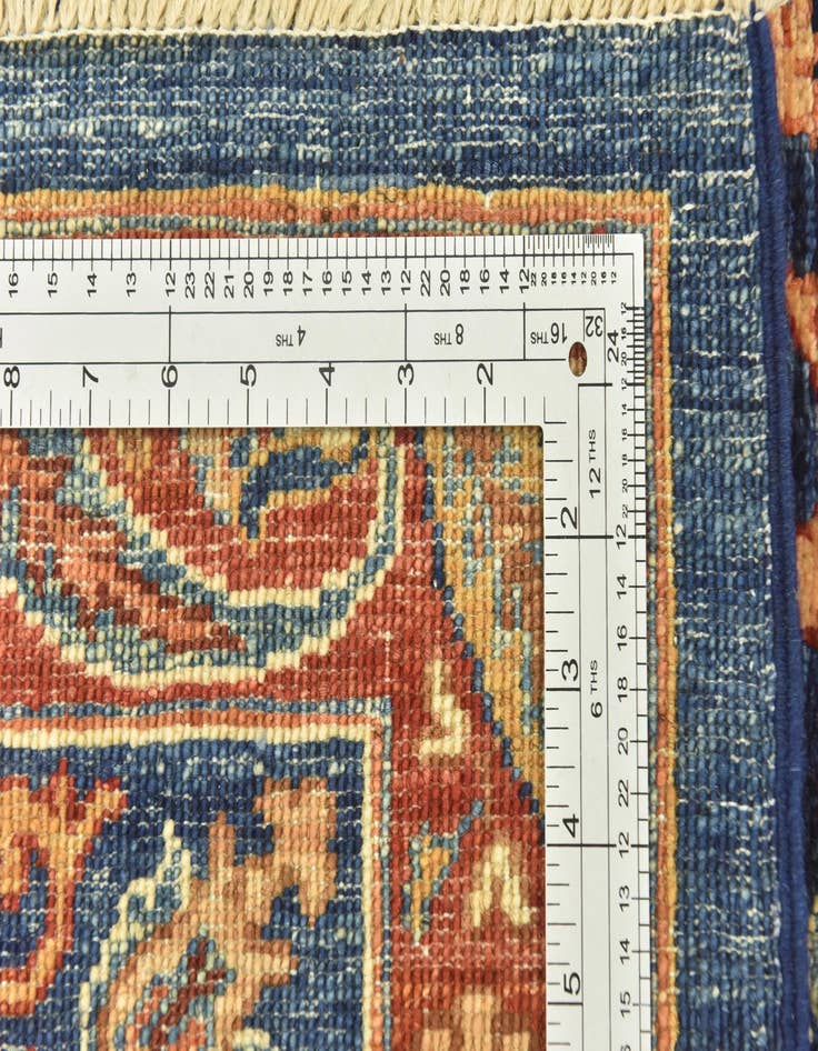 Detail image of 5' 9 x 8'  Hand Knotted Ariana Ziegler Rug