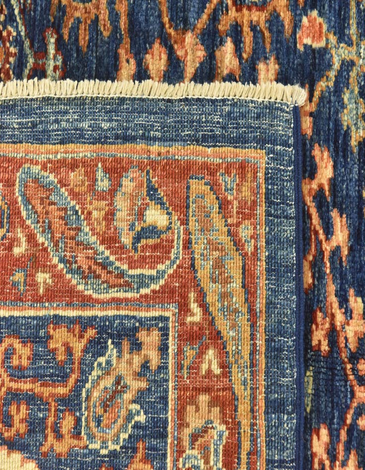 Detail image of 5' 9 x 8'  Hand Knotted Ariana Ziegler Rug