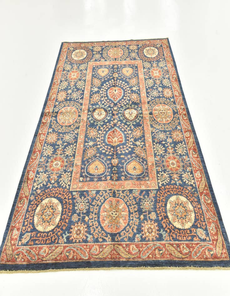 Detail image of 5' 9 x 8'  Hand Knotted Ariana Ziegler Rug