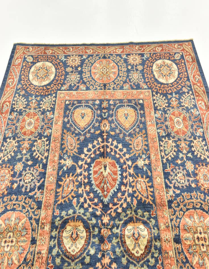 Detail image of 5' 9 x 8'  Hand Knotted Ariana Ziegler Rug