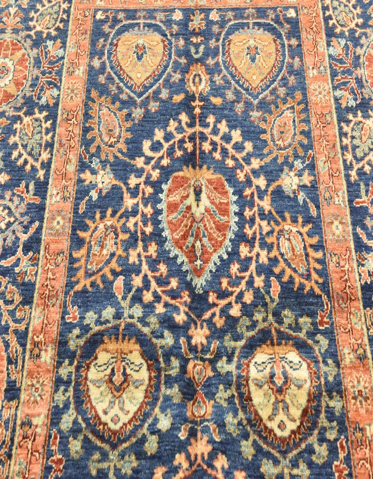 Detail image of 5' 9 x 8'  Hand Knotted Ariana Ziegler Rug