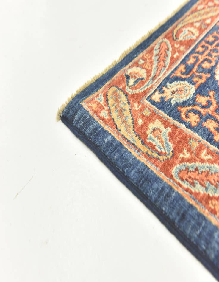 Detail image of 5' 9 x 8'  Hand Knotted Ariana Ziegler Rug