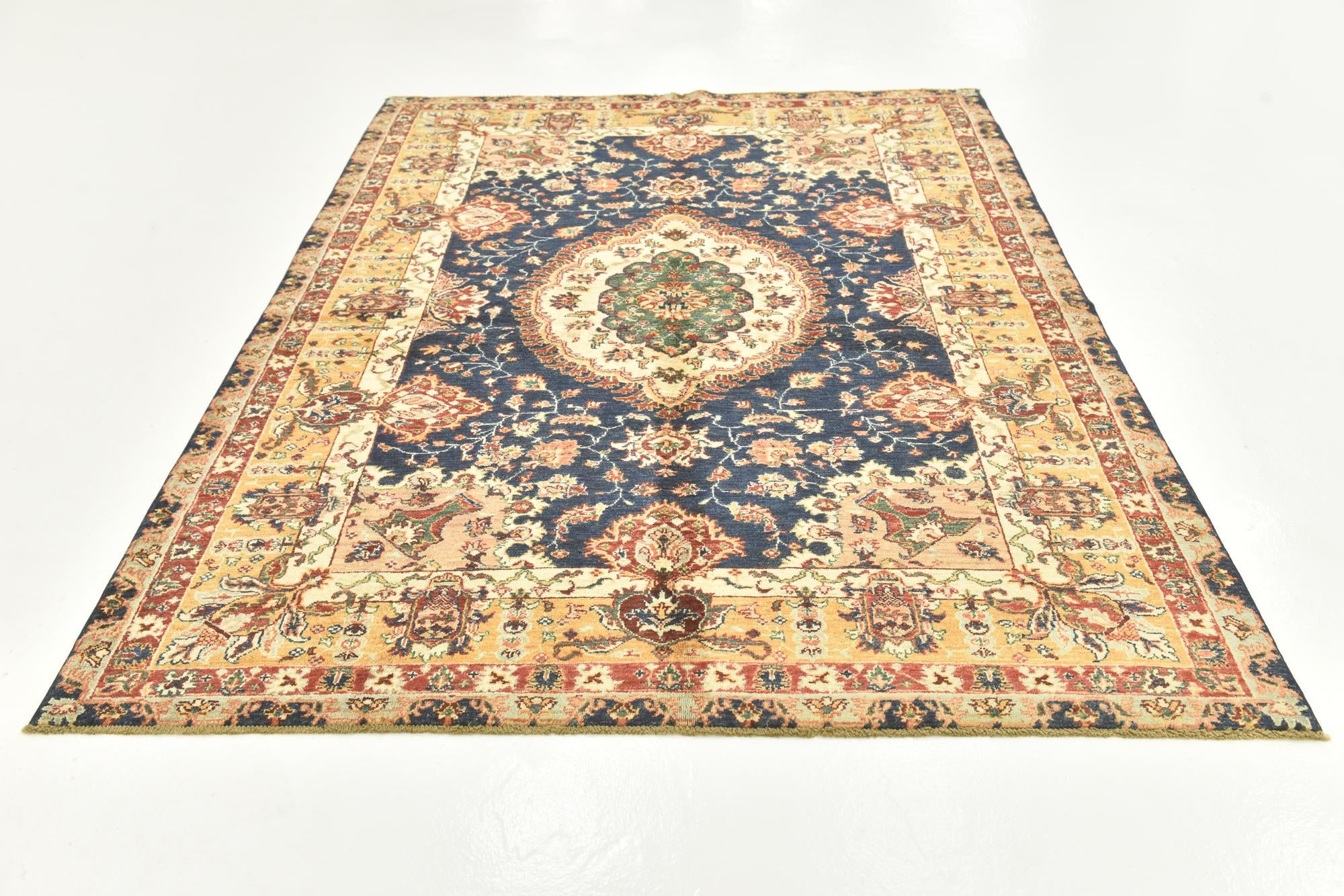 5' 9 x 7' 8 Hand Knotted Ariana Ziegler Rug