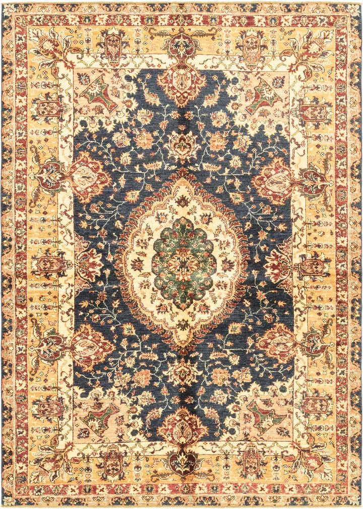 5' 9 x 7' 8 Hand Knotted Ariana Ziegler Rug