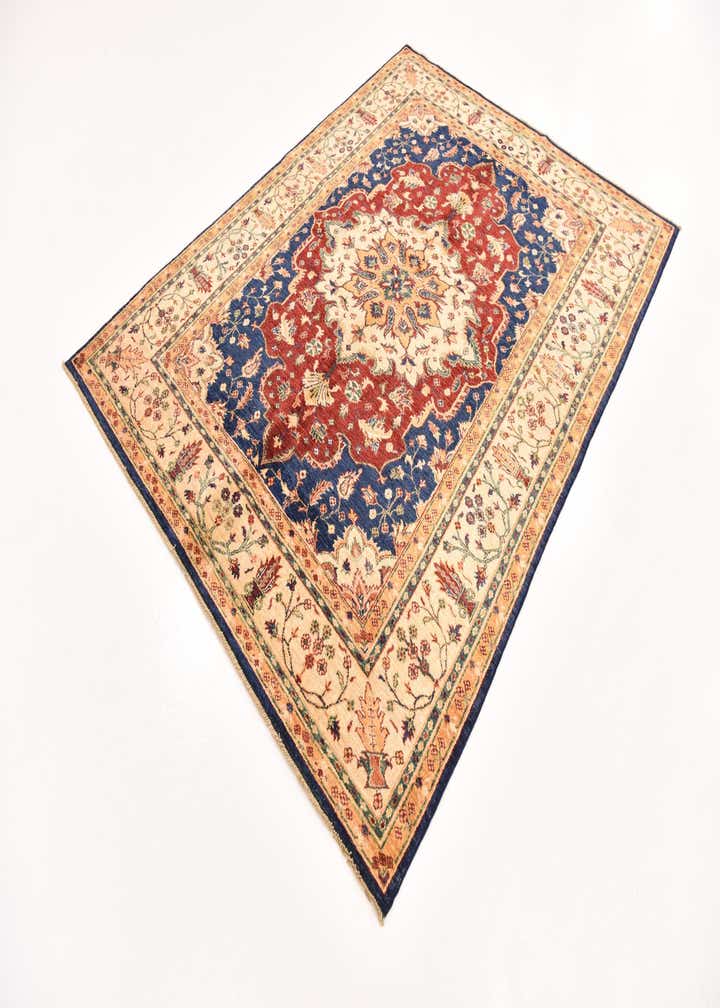 5' 9 x 7' 7 Hand Knotted Ariana Ziegler Rug