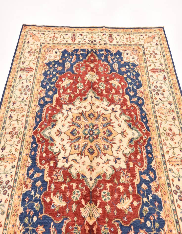 Detail image of 5' 9 x 7' 7 Hand Knotted Ariana Ziegler Rug