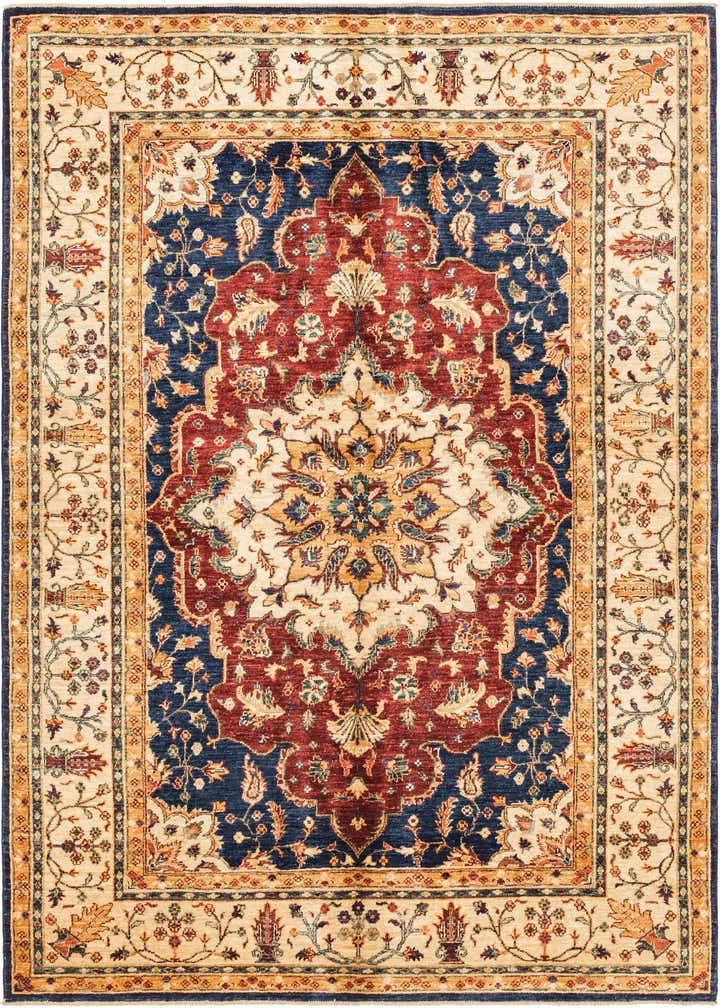 5' 9 x 7' 7 Hand Knotted Ariana Ziegler Rug