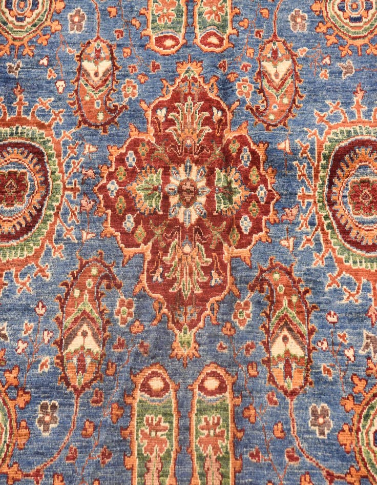Detail image of 5' 10 x 7' 10 Hand Knotted Ariana Ziegler Rug