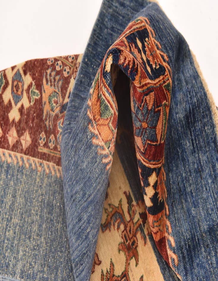 Detail image of 5' 8 x 7' 9  Hand Knotted Ariana Ziegler Rug