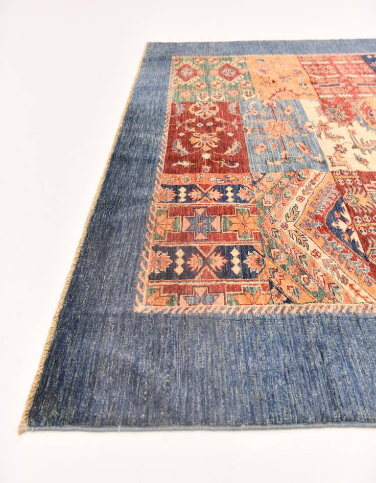 Detail image of 5' 8 x 7' 9  Hand Knotted Ariana Ziegler Rug