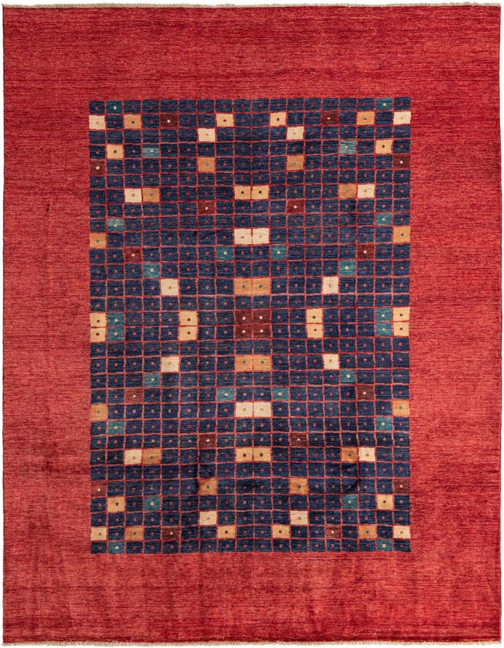 Detail image of 8' 2 x 10' 2 Hand Knotted Ariana Ziegler Oriental Rug