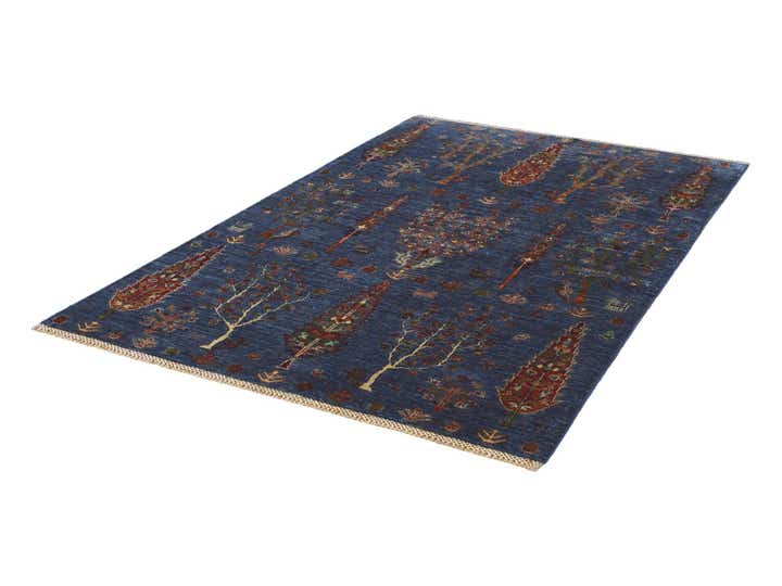 4' 1 x 6' 5 Hand Knotted Ariana Ziegler Rug