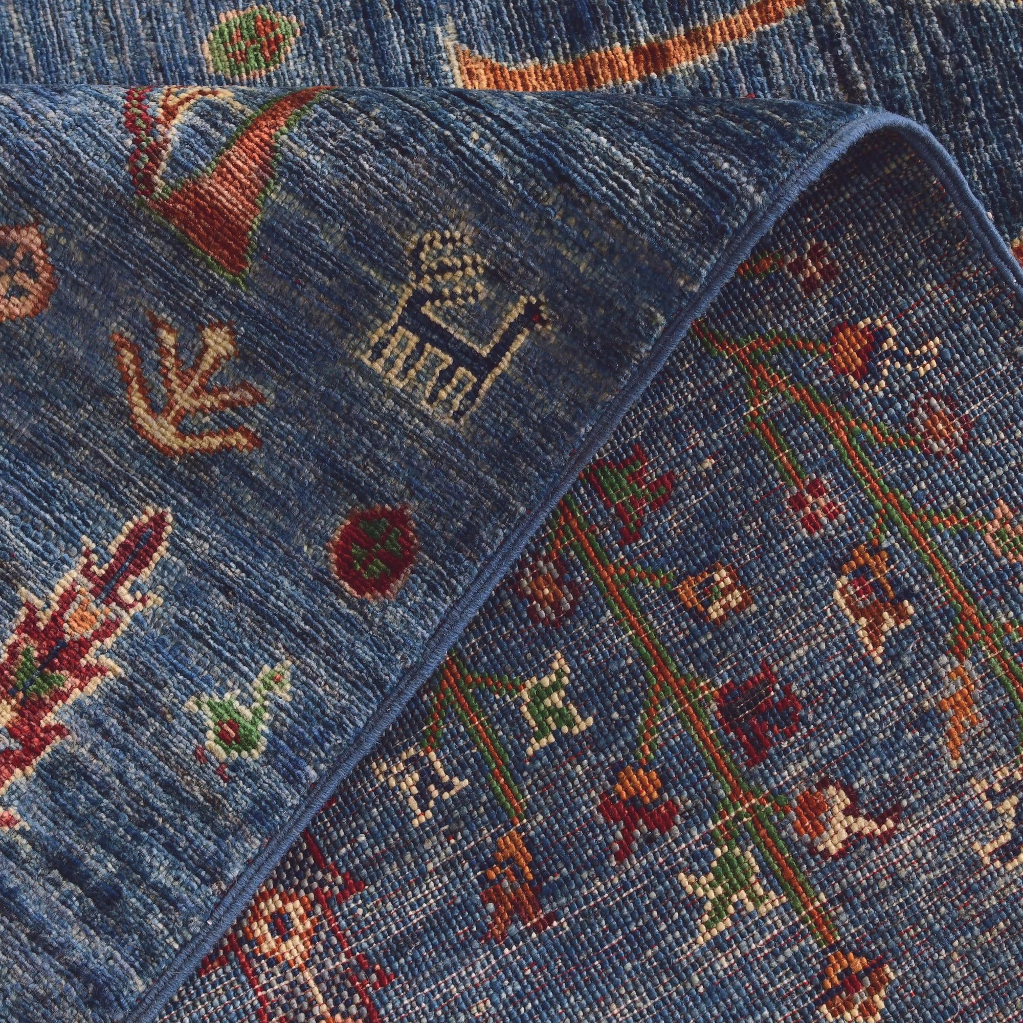 4' 1 x 6' 5 Hand Knotted Ariana Ziegler Rug