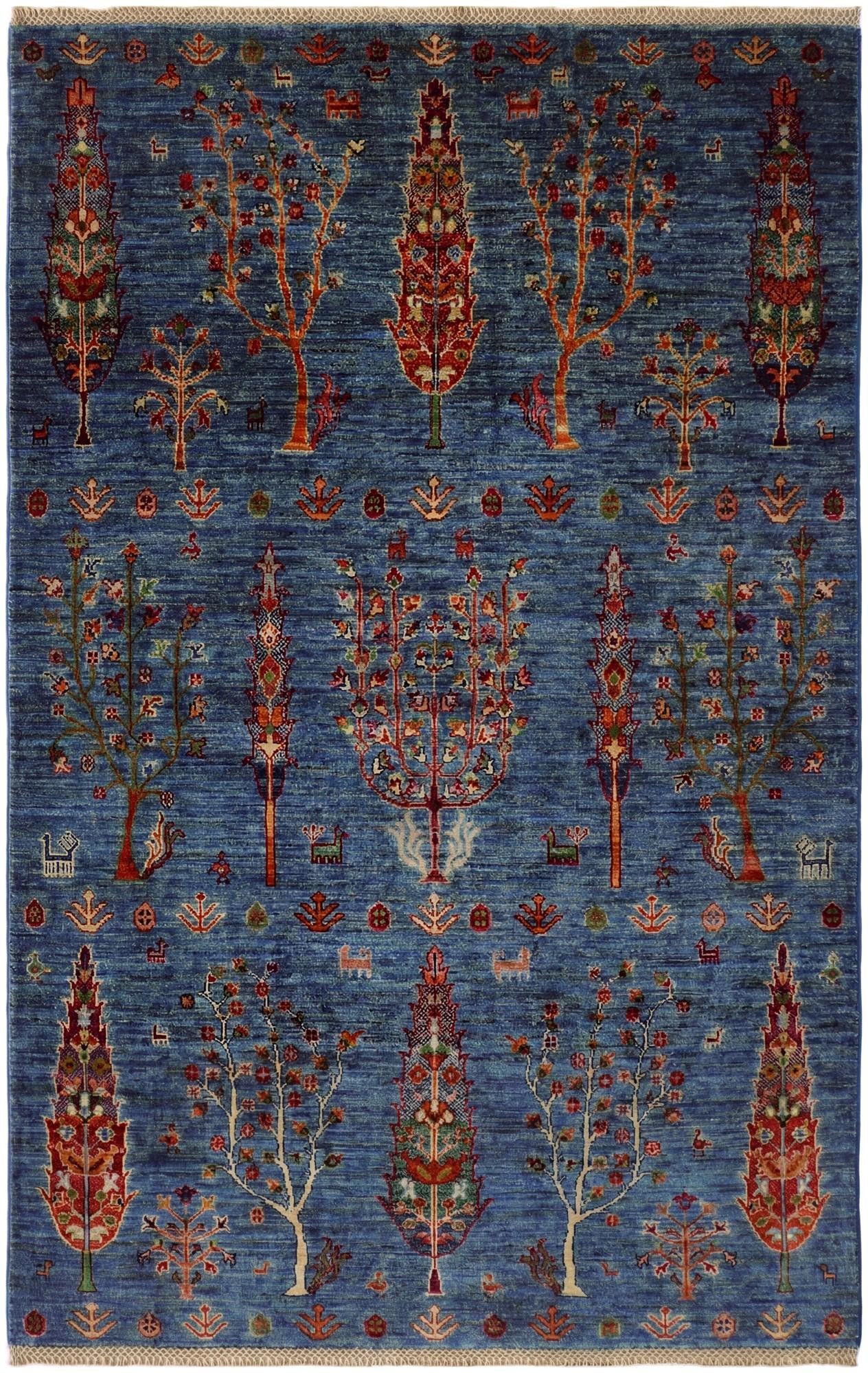 4' 1 x 6' 5 Hand Knotted Ariana Ziegler Rug