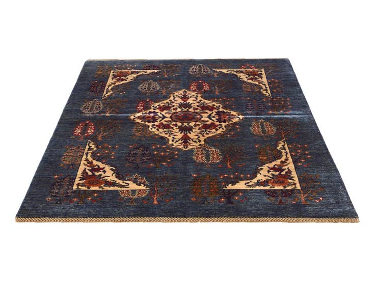 Detail image of 5' x 6' 8 Hand Knotted Ariana Ziegler Rug