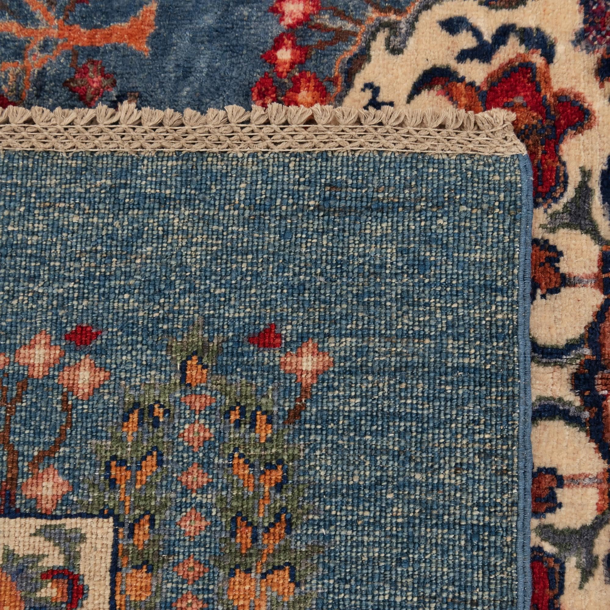 155cm x 205cm Hand Knotted Ariana Ziegler Rug