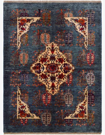 5' x 6' 8 Hand Knotted Ariana Ziegler Rug