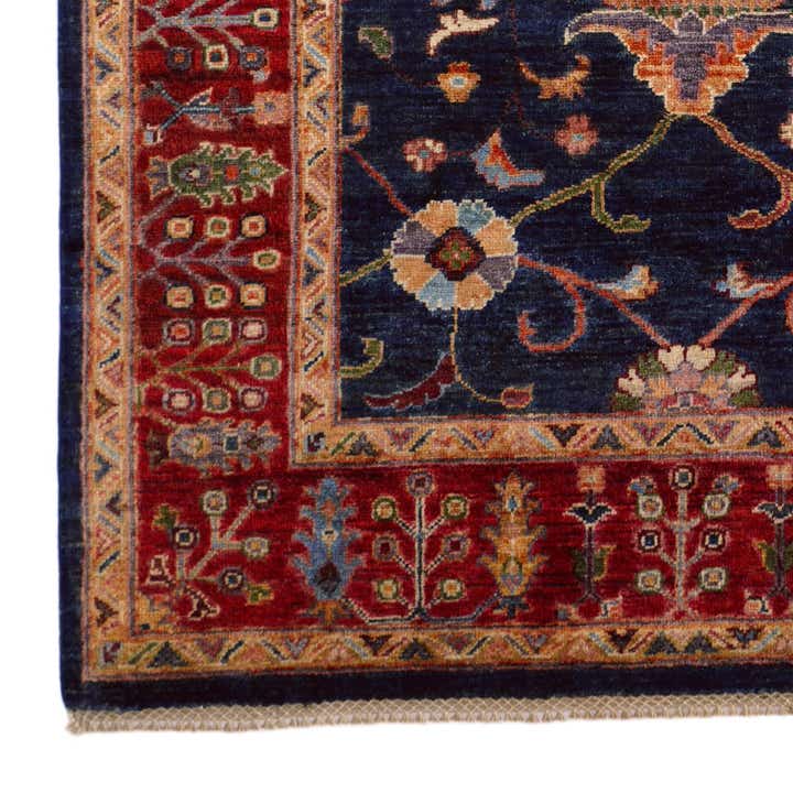 4' x 5' 10 Hand Knotted Ariana Ziegler Rug
