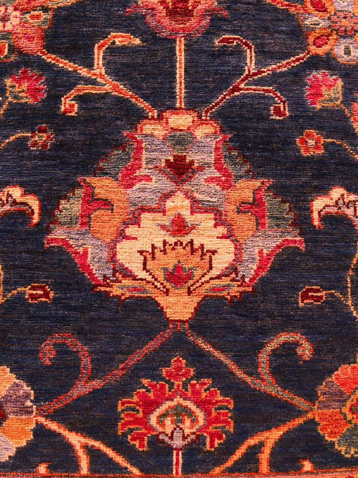 4' x 5' 10 Hand Knotted Ariana Ziegler Rug