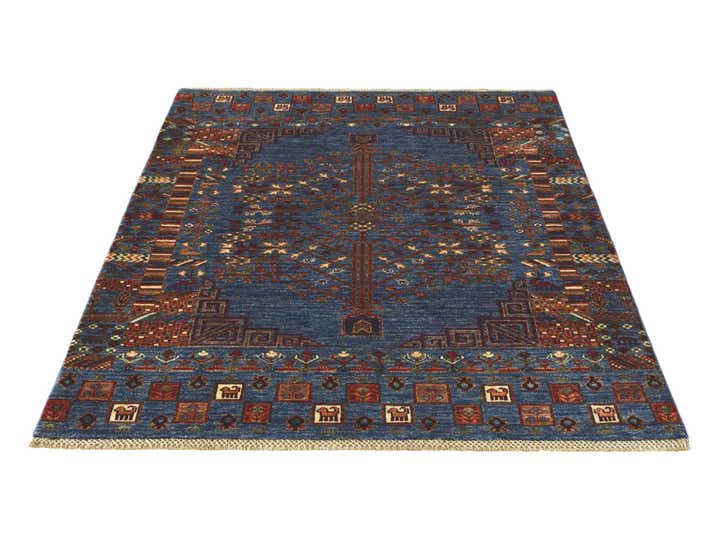 4' 2 x 5' 9 Hand Knotted Ariana Ziegler Rug