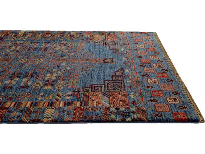 4' 2 x 5' 9 Hand Knotted Ariana Ziegler Rug